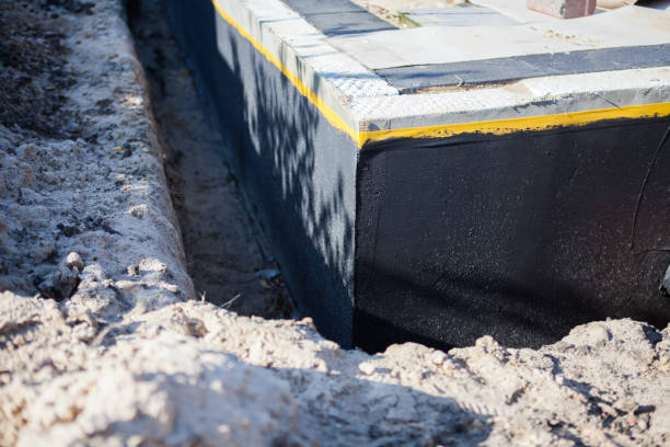 Professional Vapor Barrier Installation technician working in Oceanport, NJ